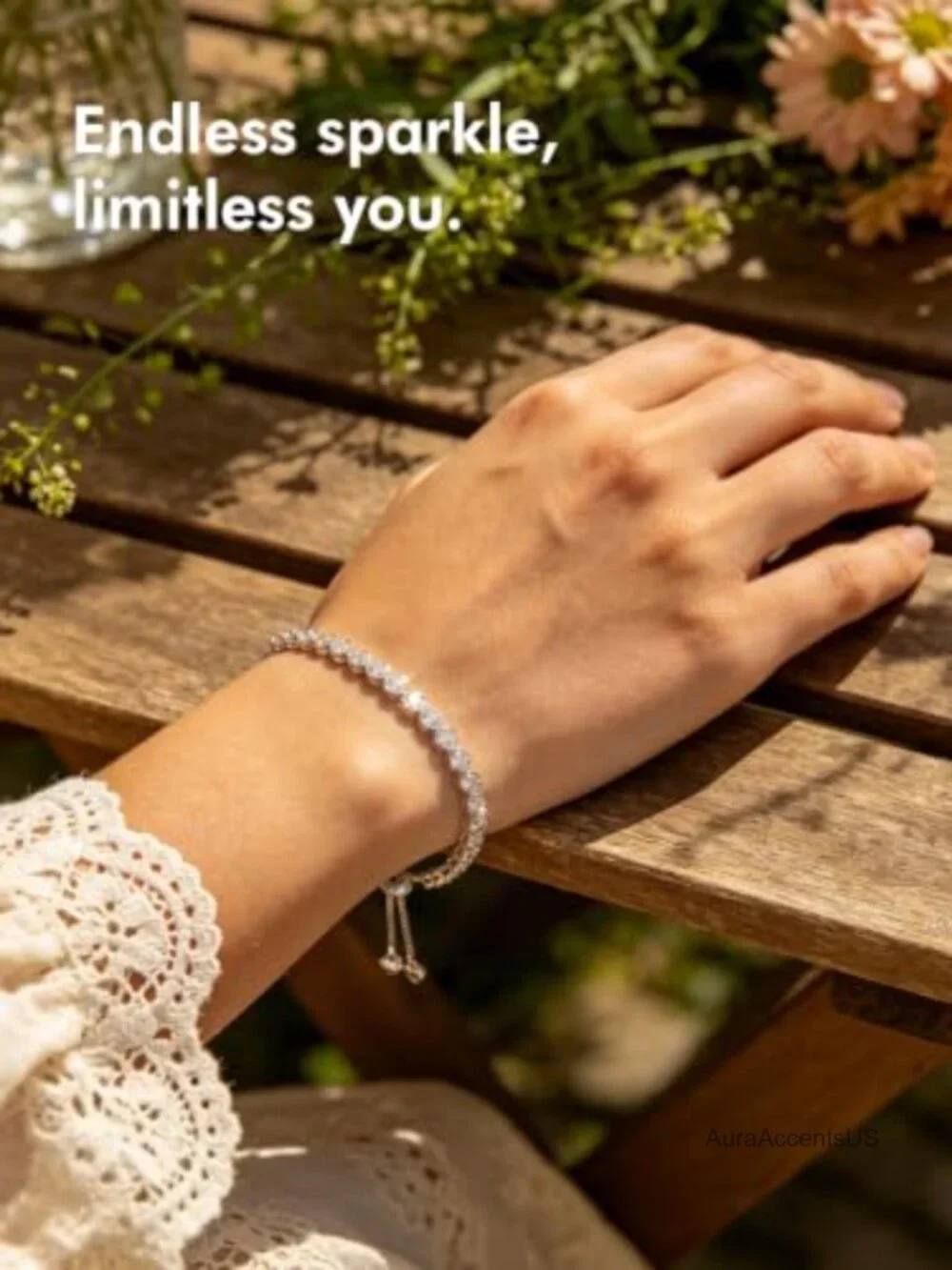 11.11ct Moissanite Tennis Bracelet 925 Sterling Silver Plated White Gold